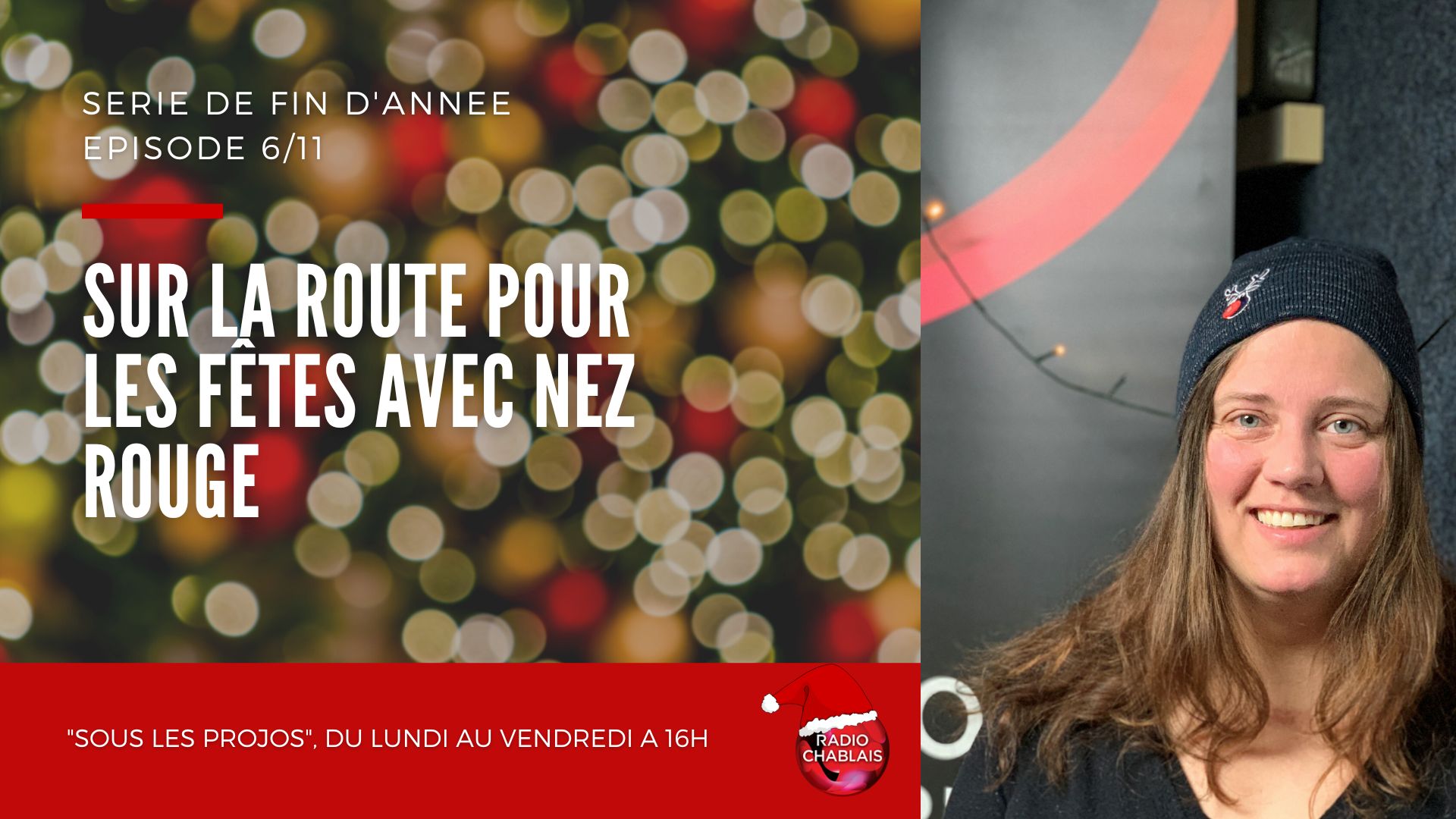 Série de fin d'année (6/12): Nez Rouge œuvre pour la sécurité de chacun lors des fêtes